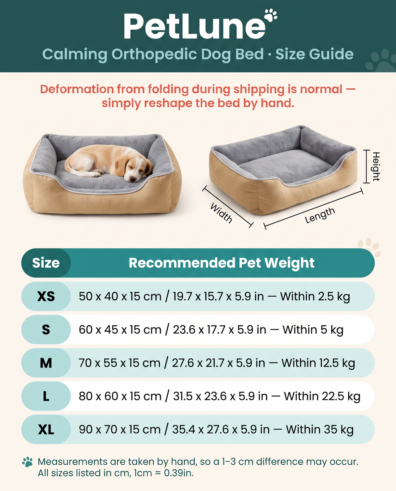 Calming Orthopedic Dog Bed