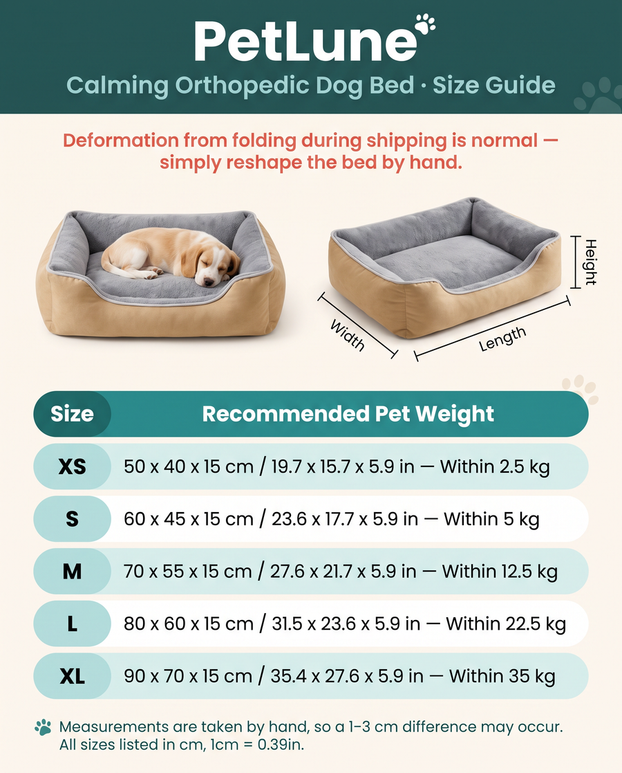 Calming Orthopedic Dog Bed