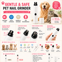 Rechargeable Pet Nail Grinder