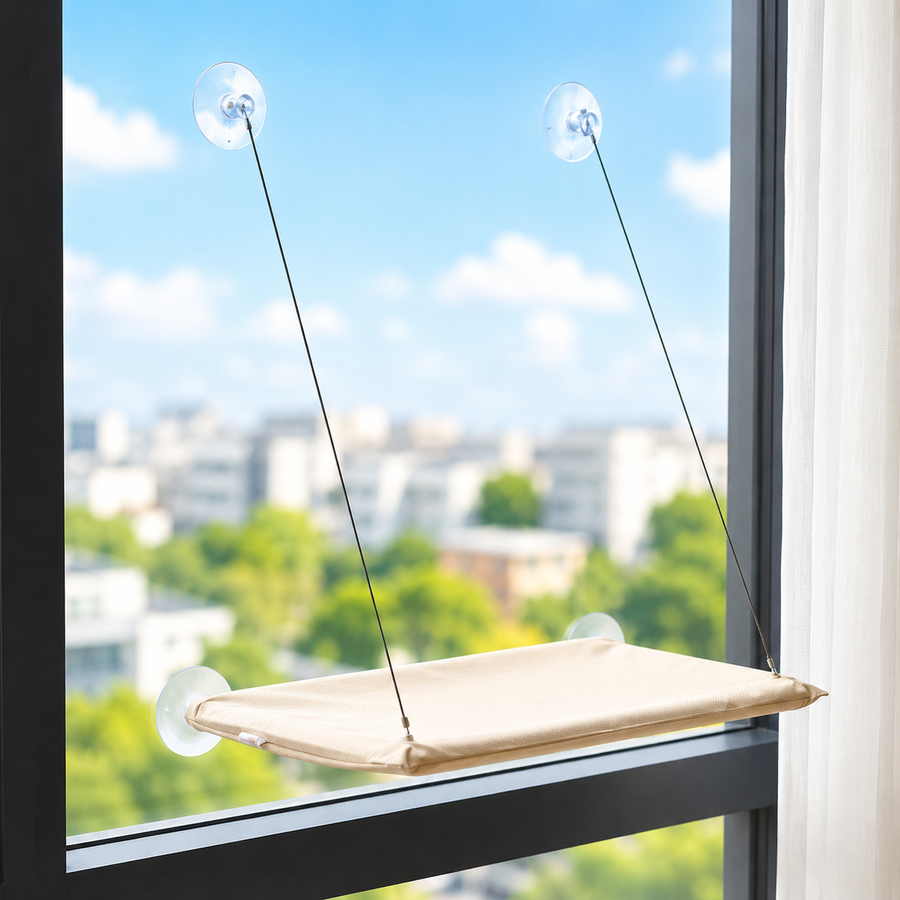 Window Mounted Cat Hammock