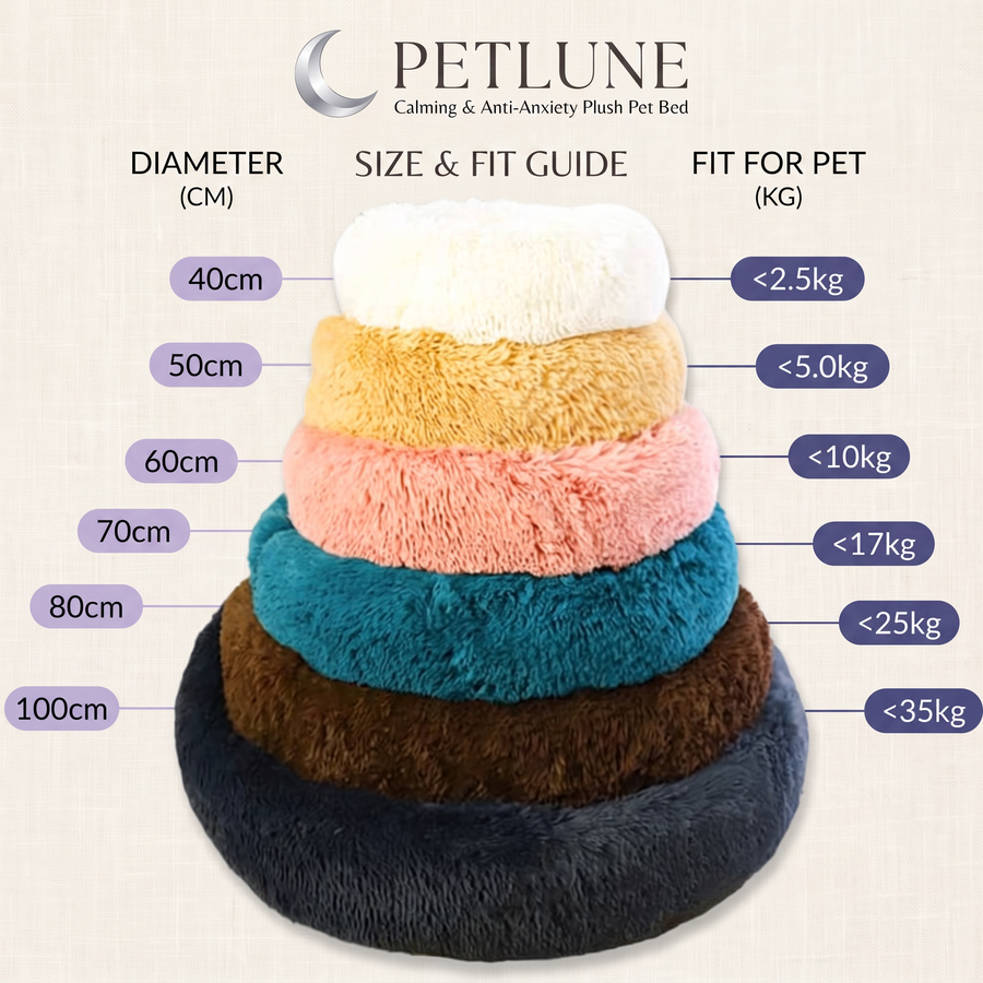 Calming Anti-Anxiety Plush Bed