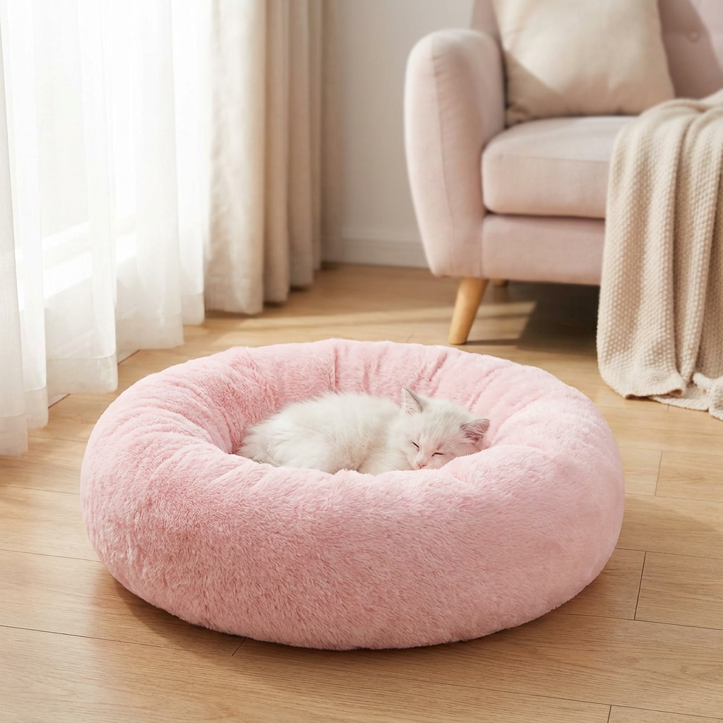 Calming Anti-Anxiety Plush Bed