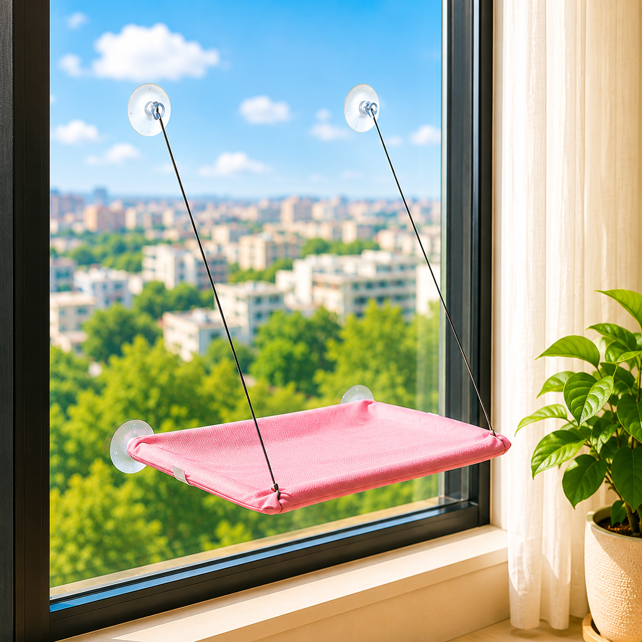 Window Mounted Cat Hammock