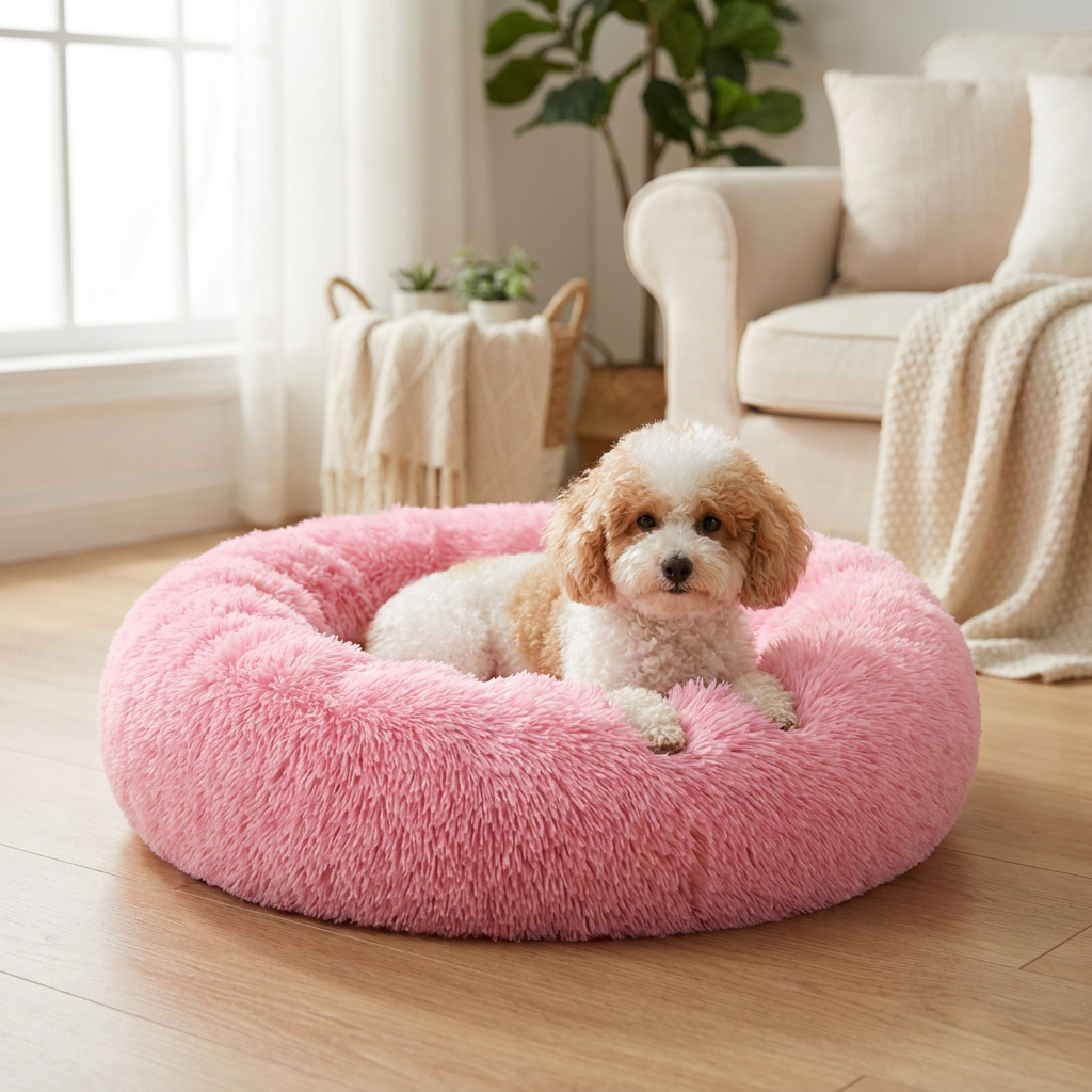 Calming Anti-Anxiety Plush Bed
