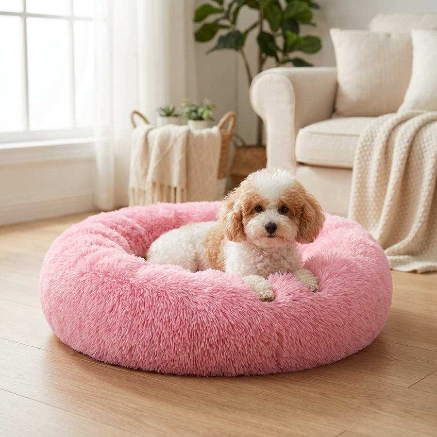 Calming Anti-Anxiety Plush Bed