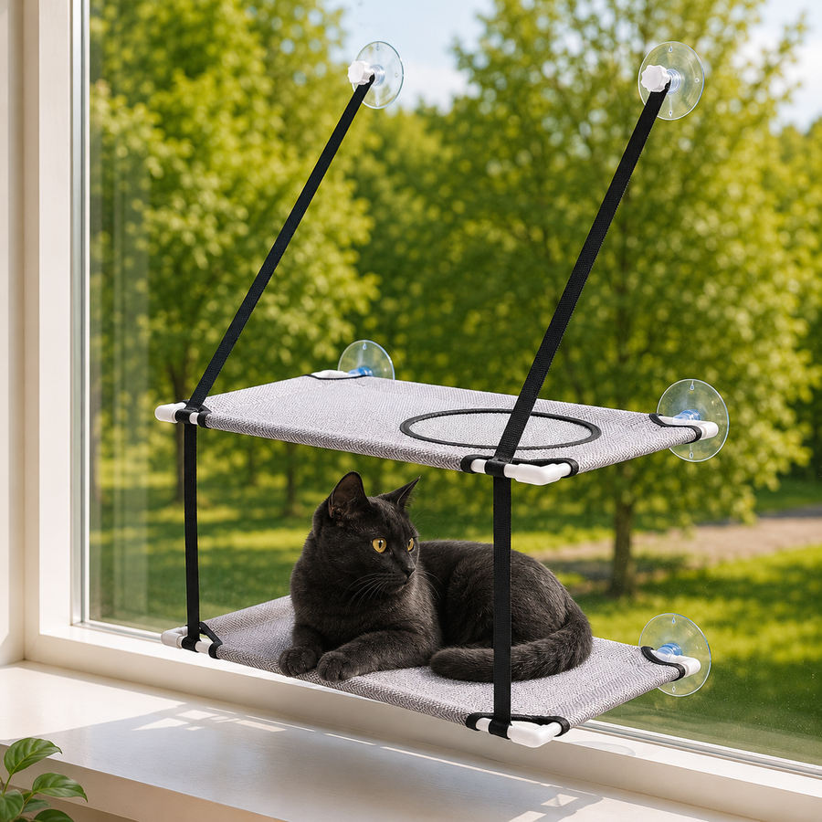 Double Layer Window Cat Hammock