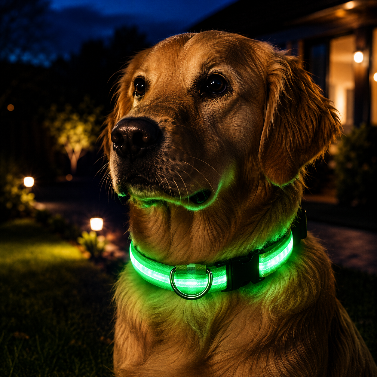 Rechargeable LED Dog Collar