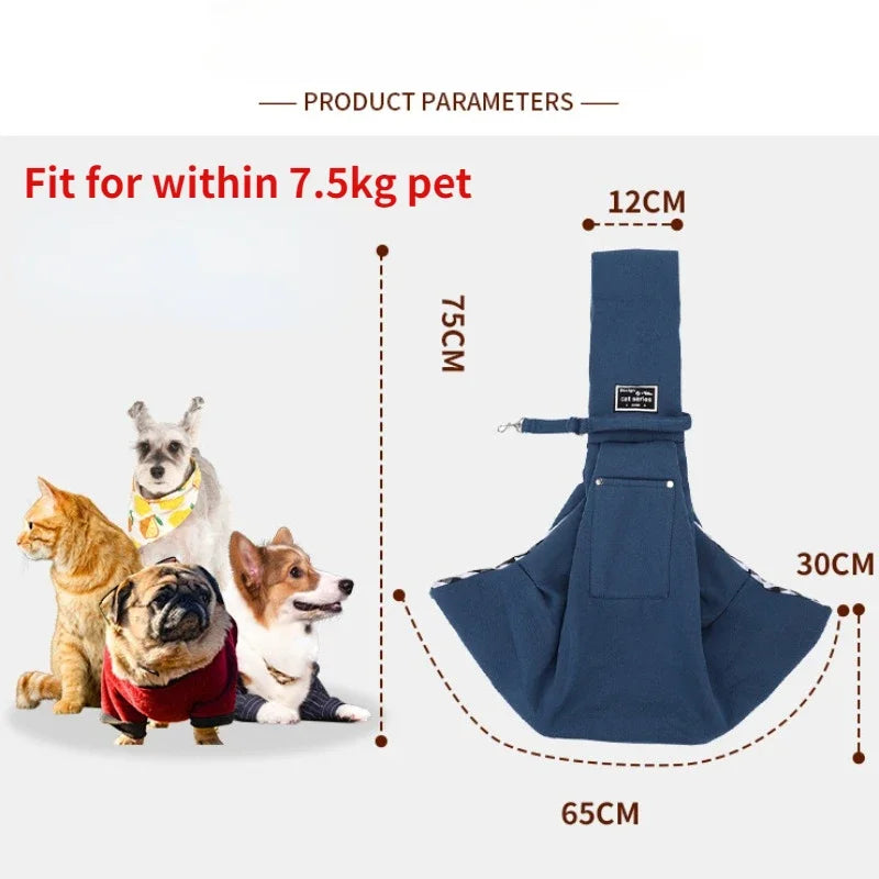 Pet Crossbody Sling Carrier Bag