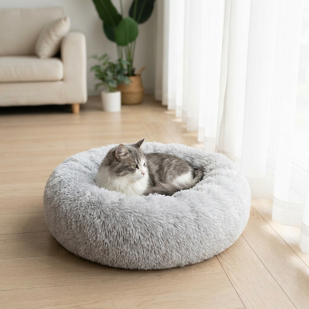 Calming Anti-Anxiety Plush Bed