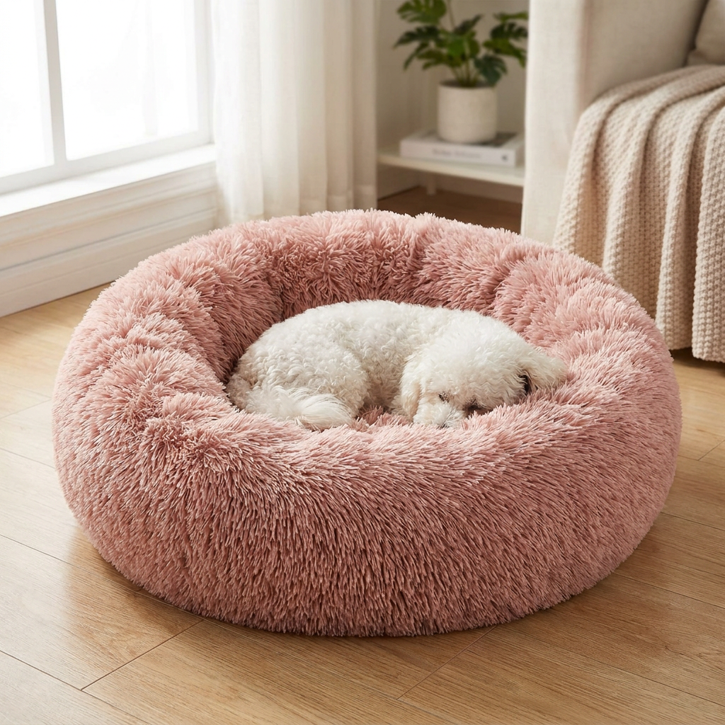 Calming Anti-Anxiety Plush Bed
