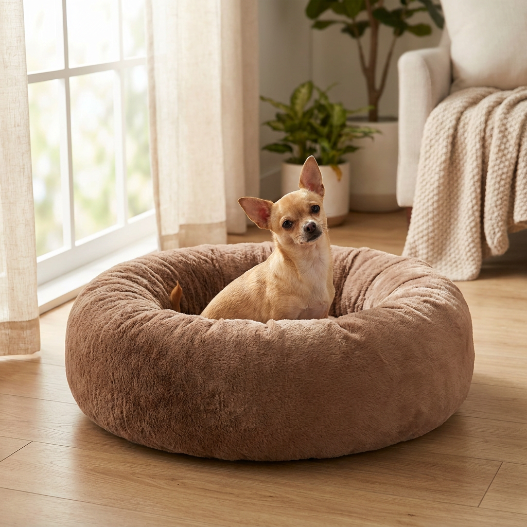Calming Anti-Anxiety Plush Bed