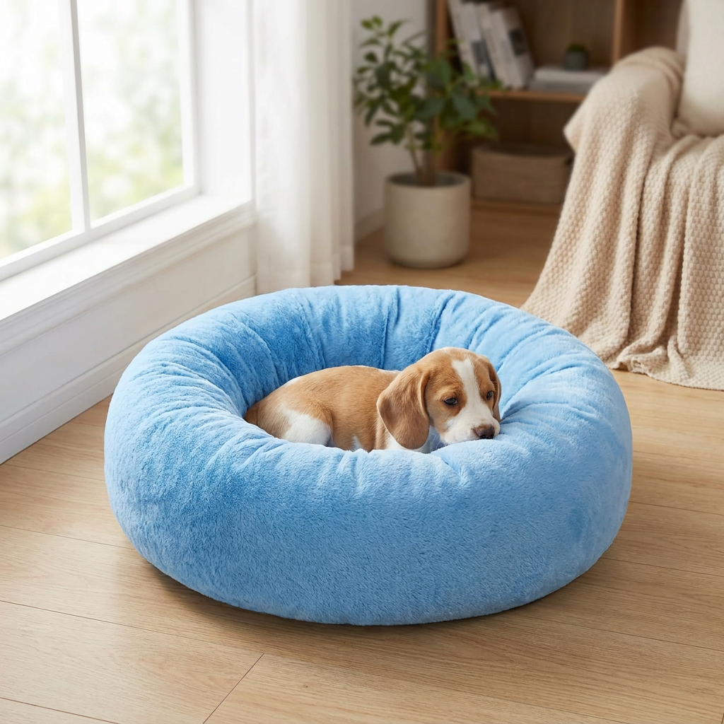 Calming Anti-Anxiety Plush Bed