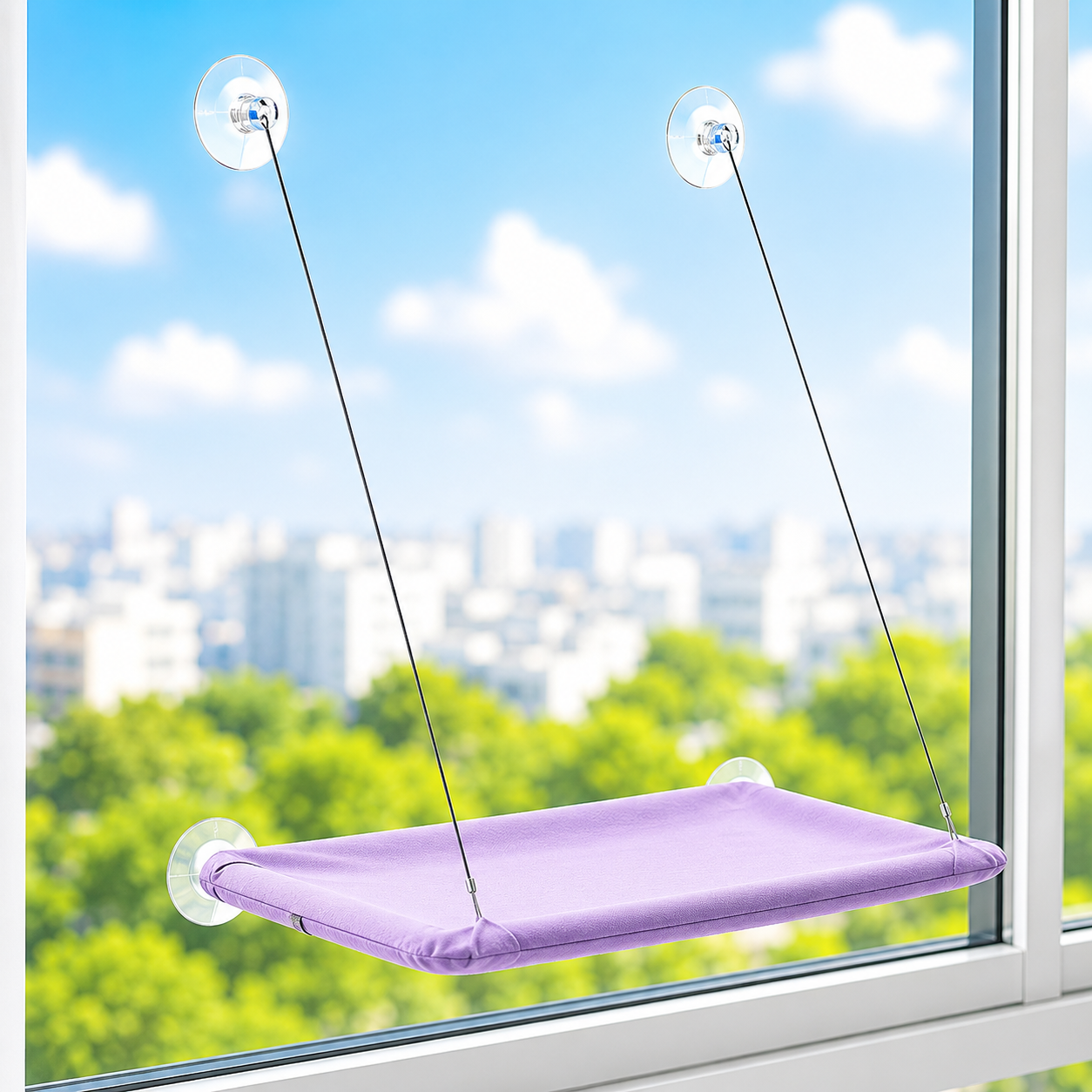 Window Mounted Cat Hammock