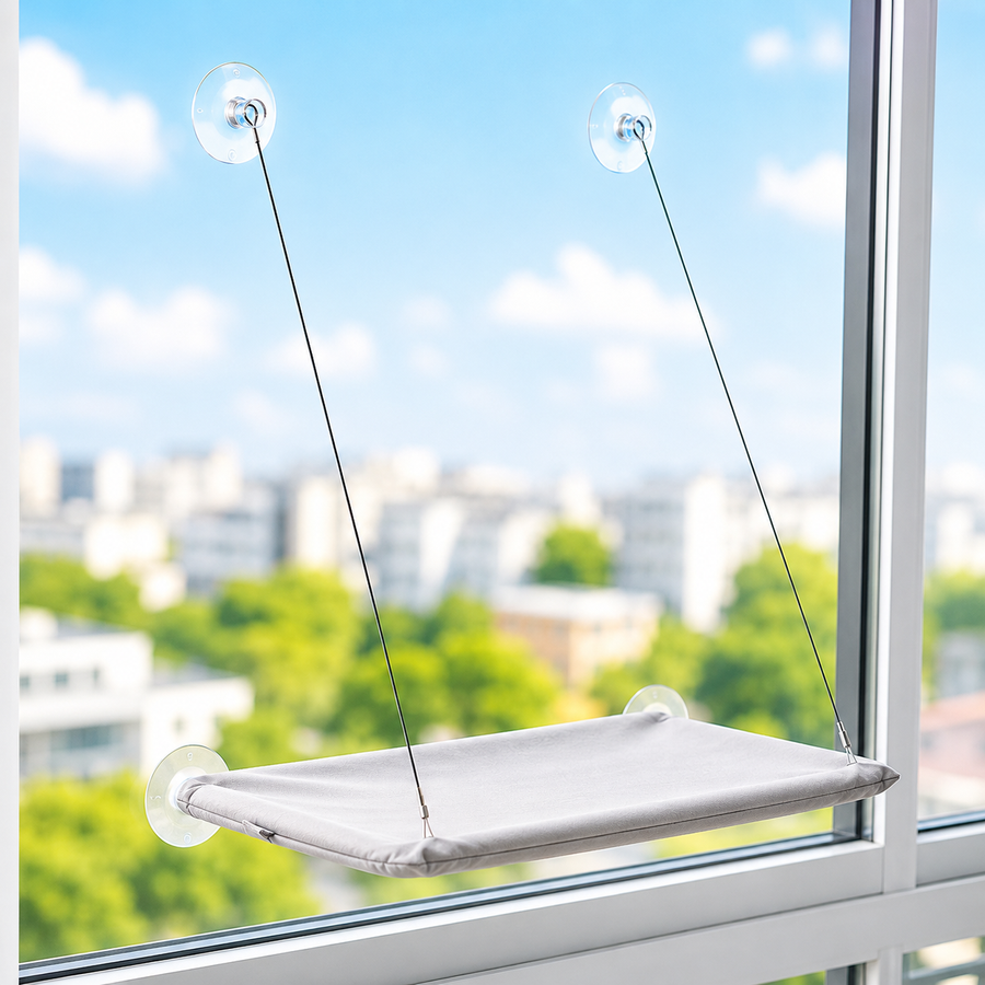 Window Mounted Cat Hammock