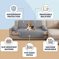 Waterproof Sofa Cover Dog Bed feature infographic