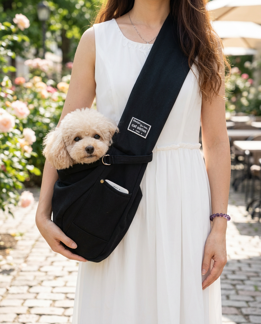 Pet Crossbody Sling Carrier Bag