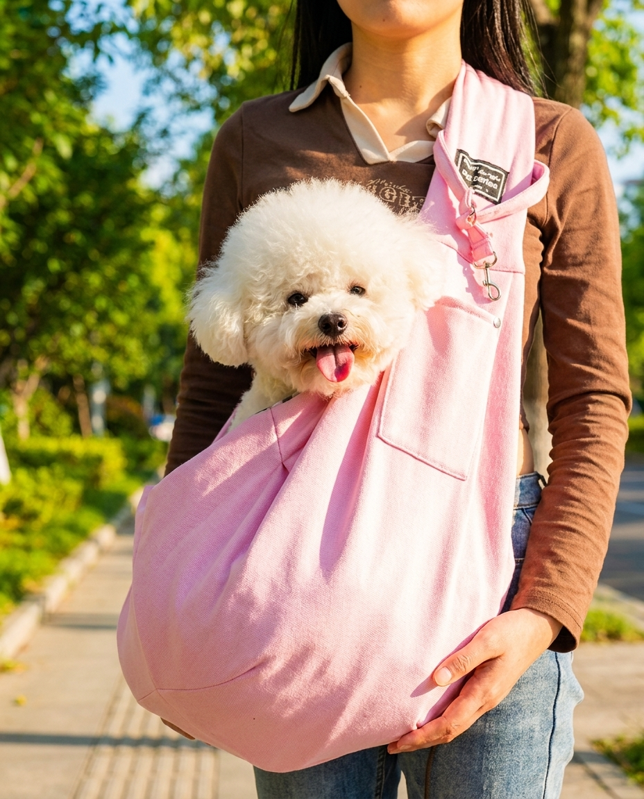 Pet Crossbody Sling Carrier Bag