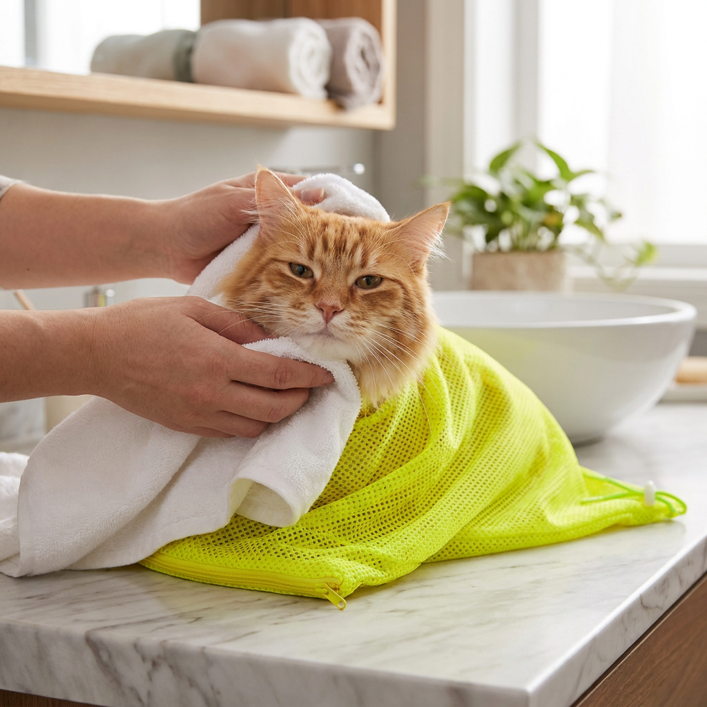 Cat Grooming Restraint Bag