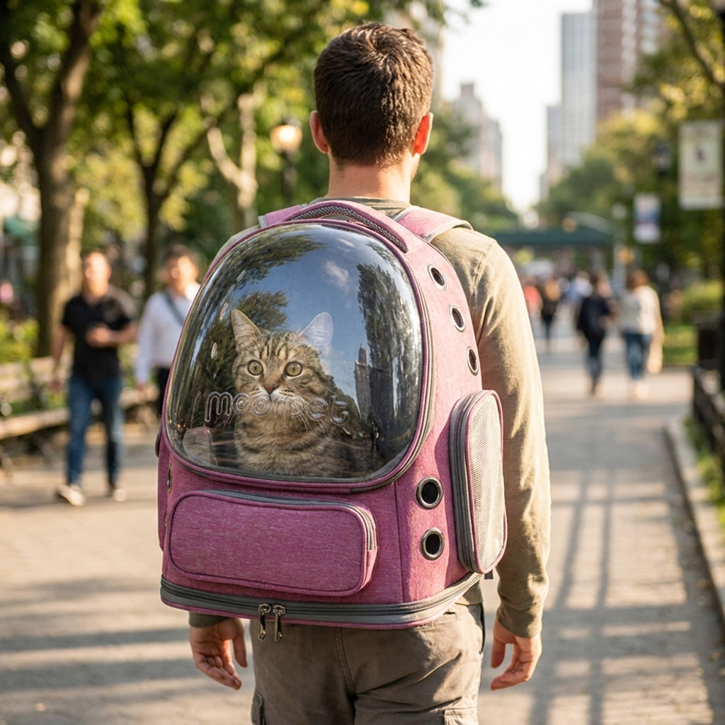 Transparent Pet Carrier Backpack