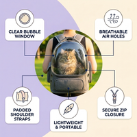 Transparent Pet Carrier Backpack
