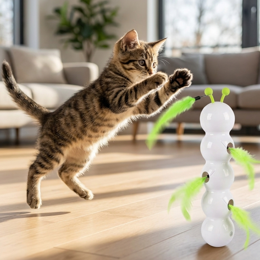 Smart Cat Wand Toy