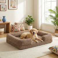 Orthopedic Plush Dog Bed