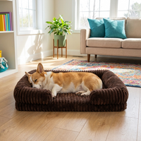 Orthopedic Plush Dog Bed