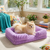 Orthopedic Plush Dog Bed