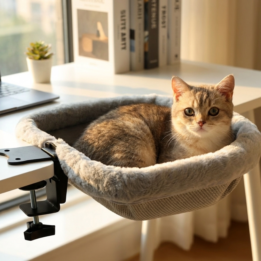 Cat Desk Hammock Perch