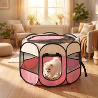 Foldable Pet Playpen Kennel
