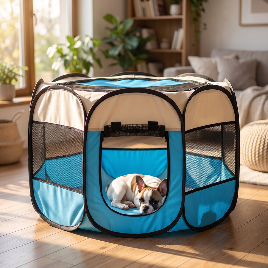 Foldable Pet Playpen Kennel