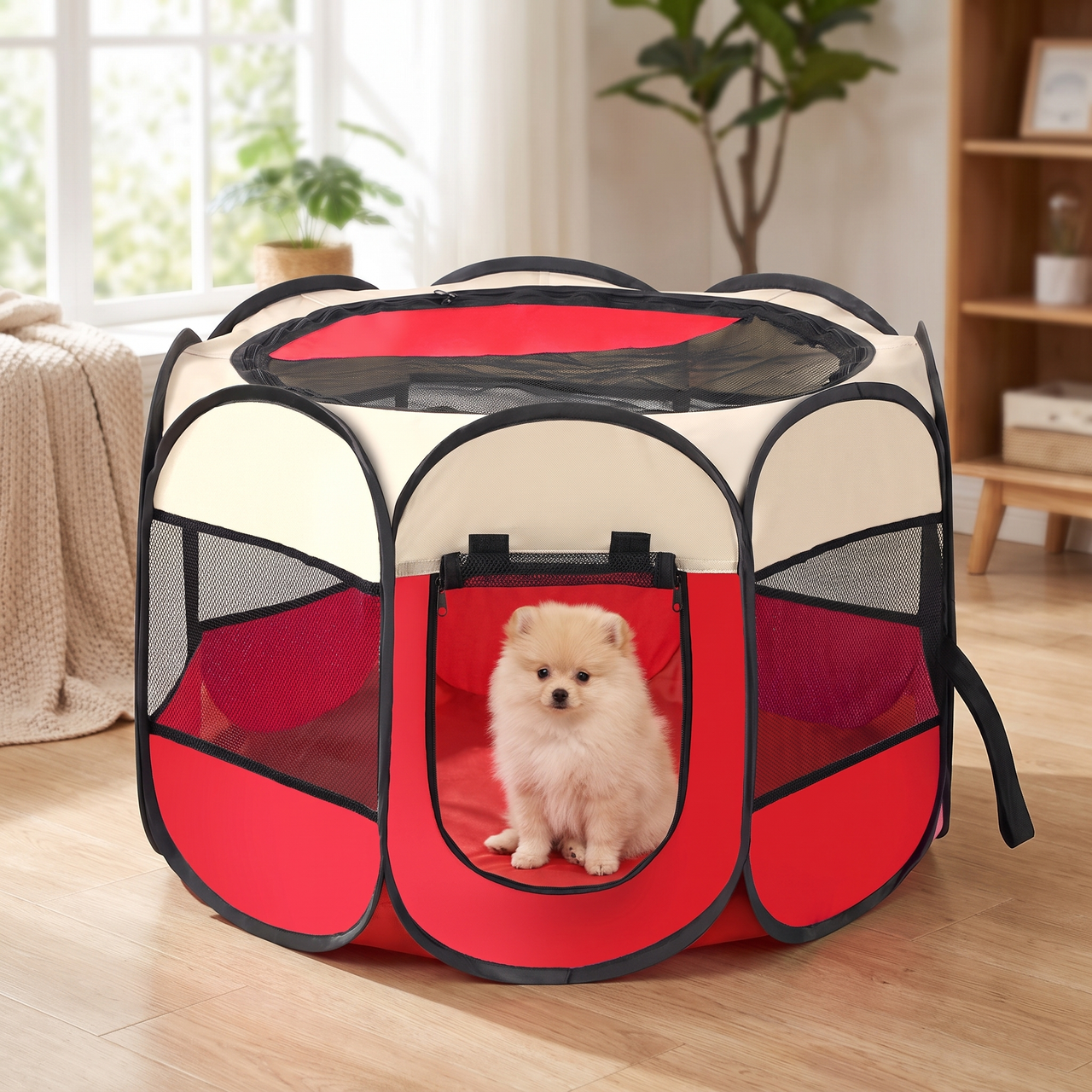 Foldable Pet Playpen Kennel