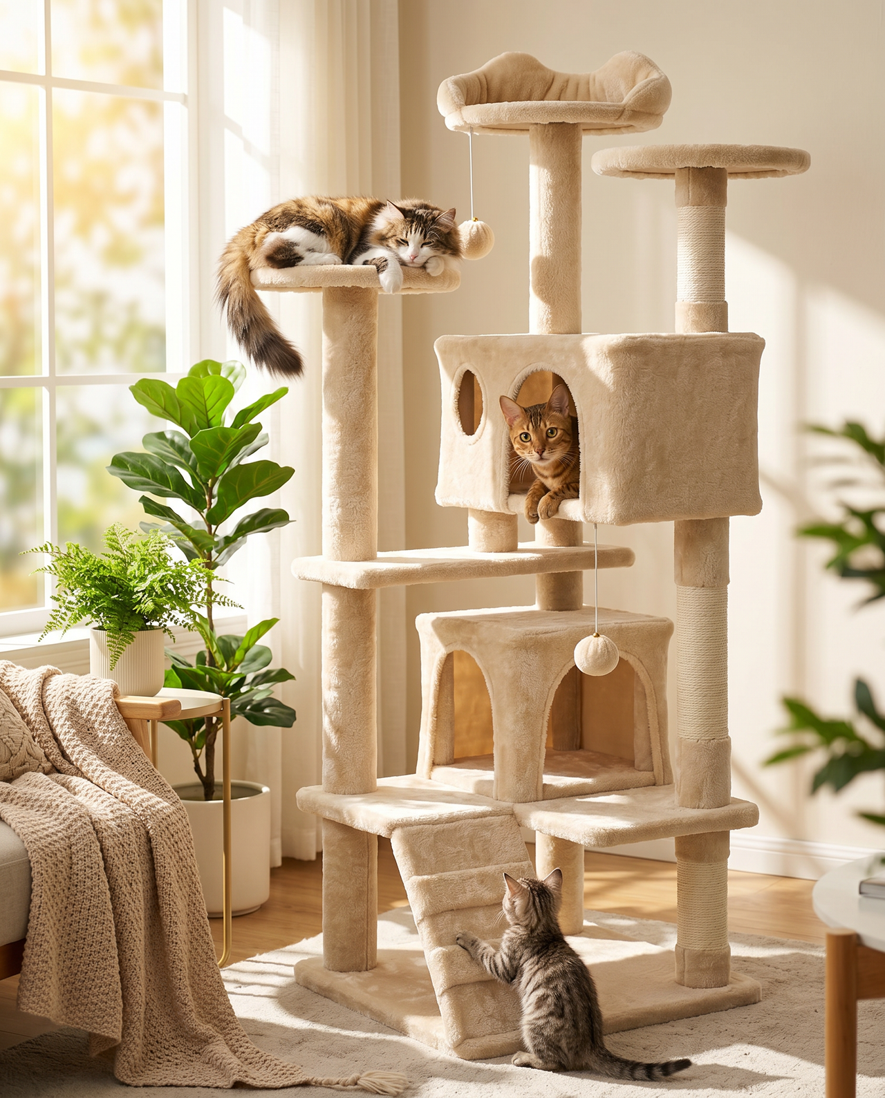Multi-Level Cat Tree