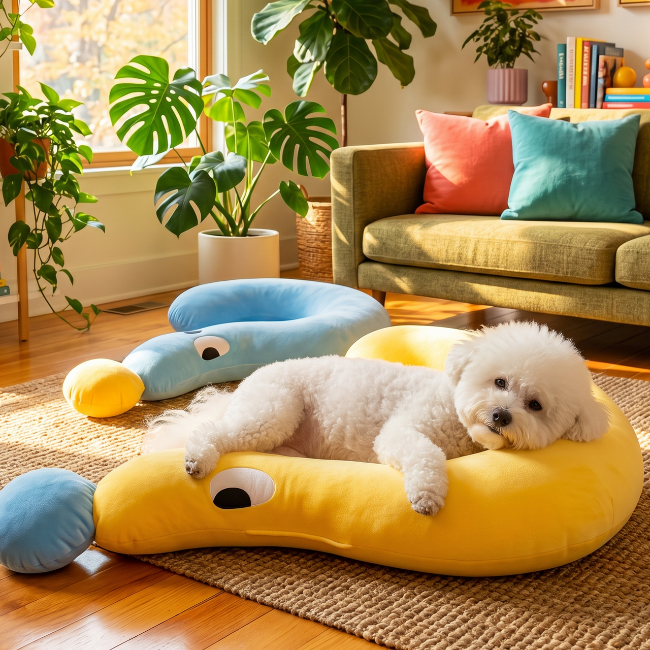 Calming Neck Support Dog Pillow