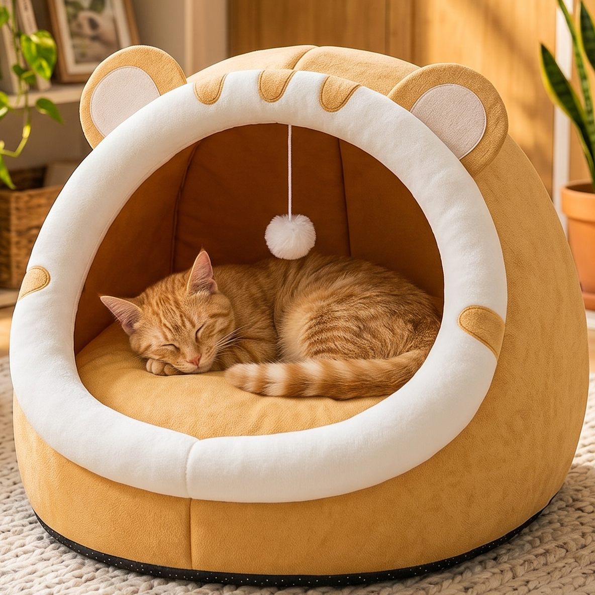 Anti-Anxiety Cat Cave Bed